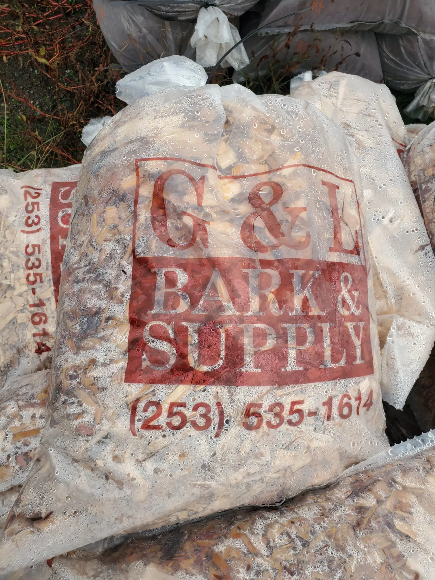 Bagged Playground Chips landscape material