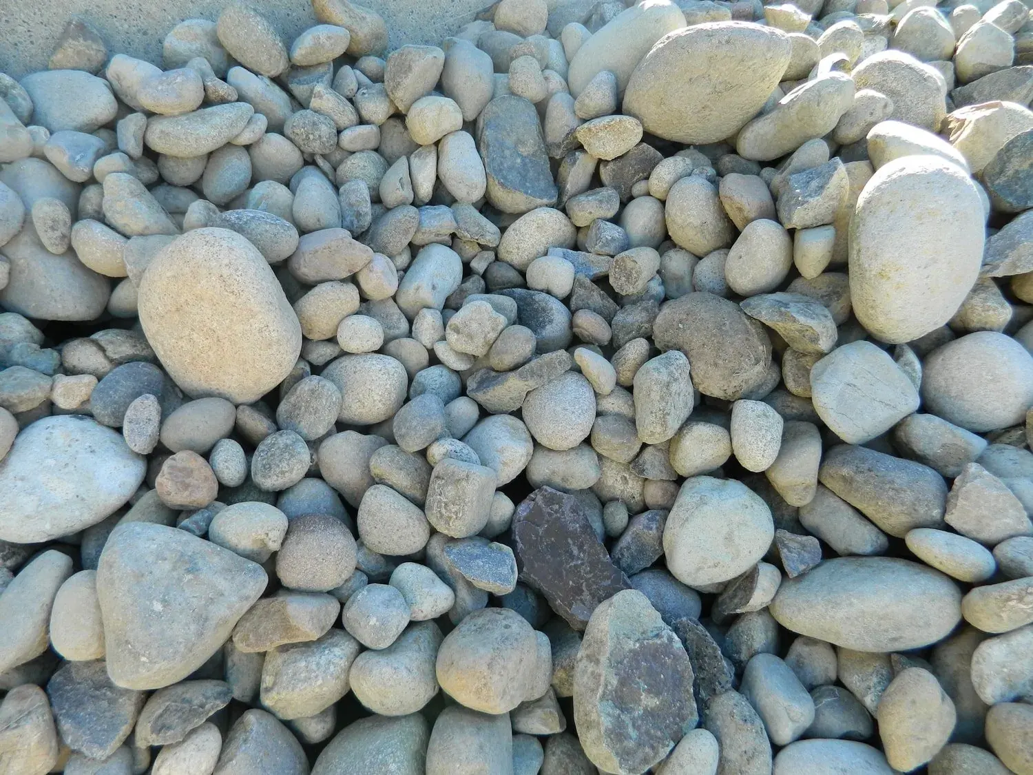 2" - 10" River Rock landscape material
