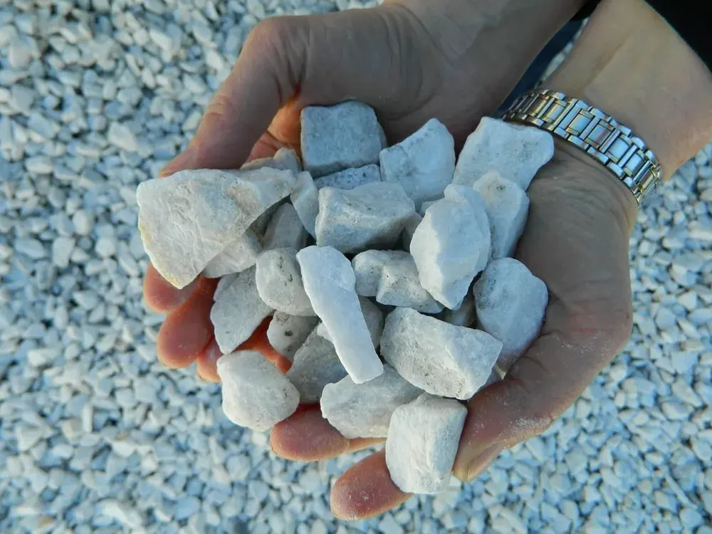White Rock landscape material